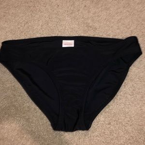 black swimsuit bottoms